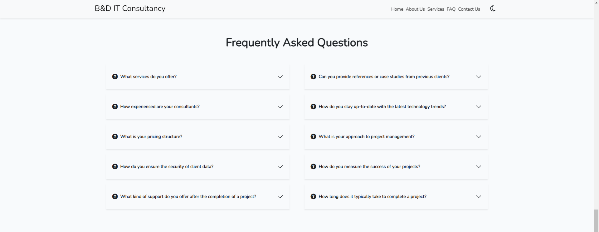 Frequently Asked Questions