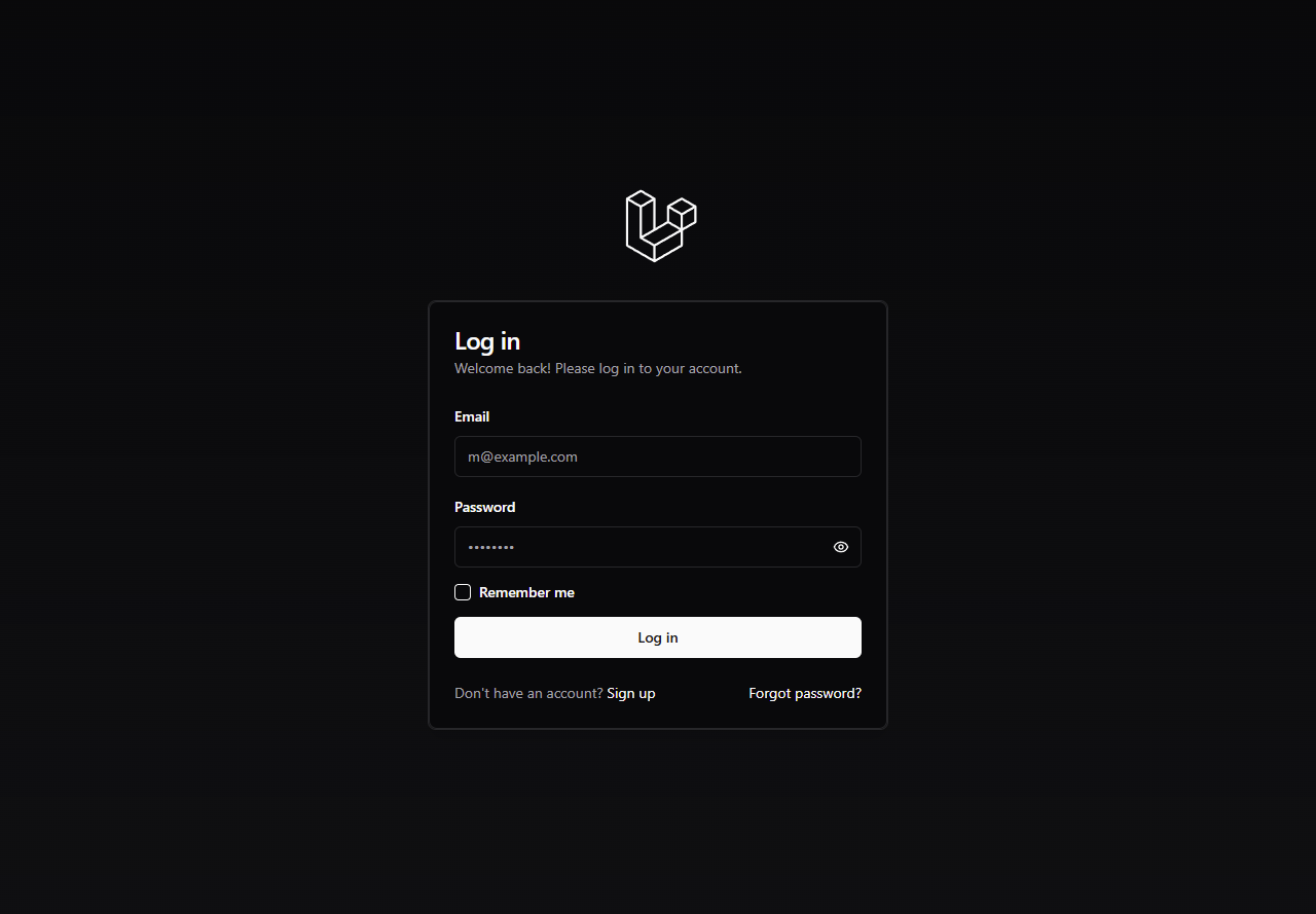 Login Page